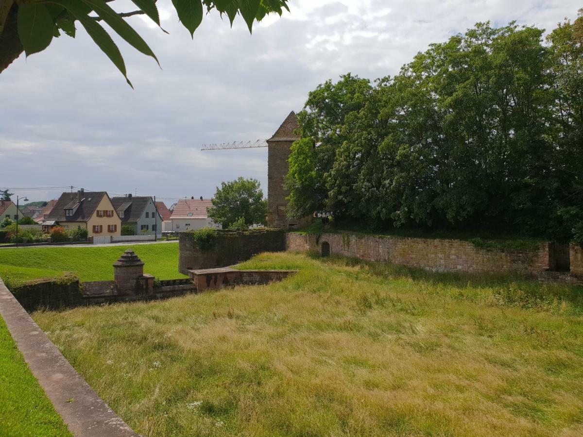 Ferienwohnung Au Repos Des Remparts Wissembourg Exterior foto